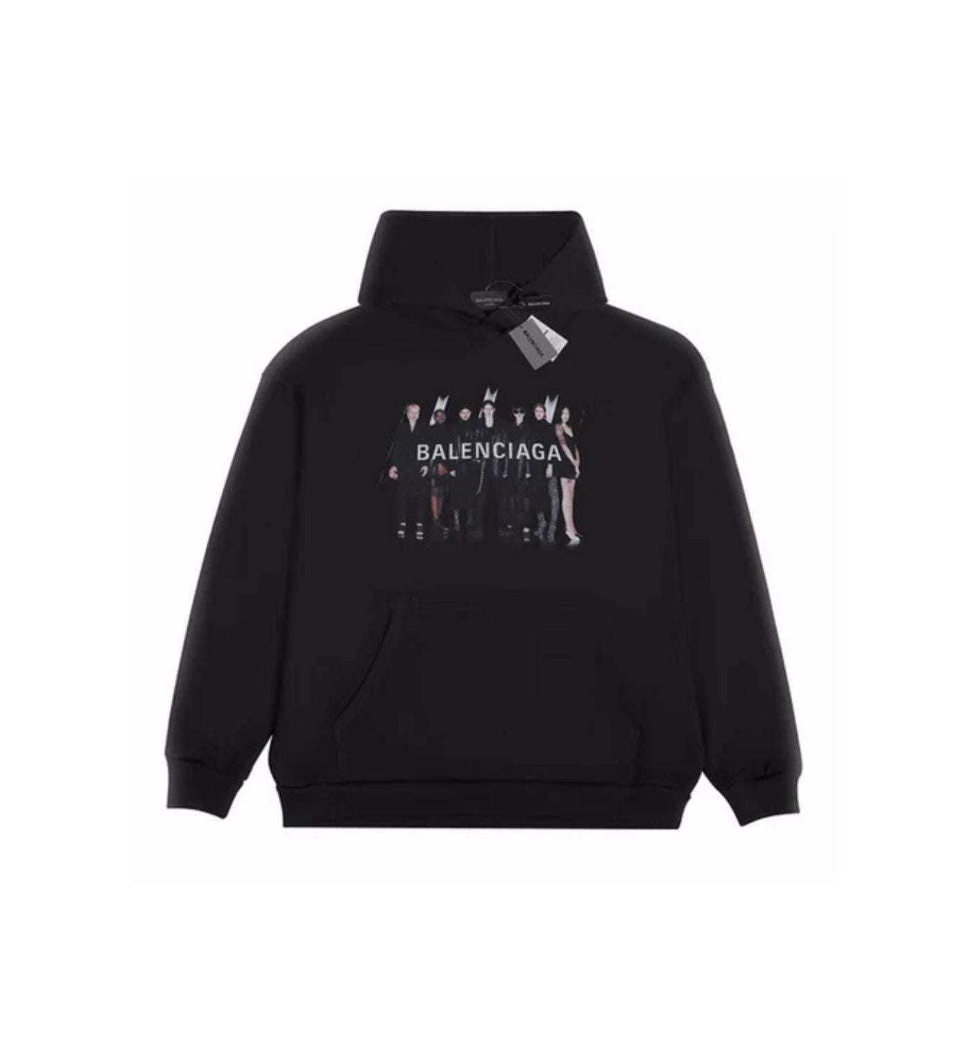 Balenciaga hoodie winter black