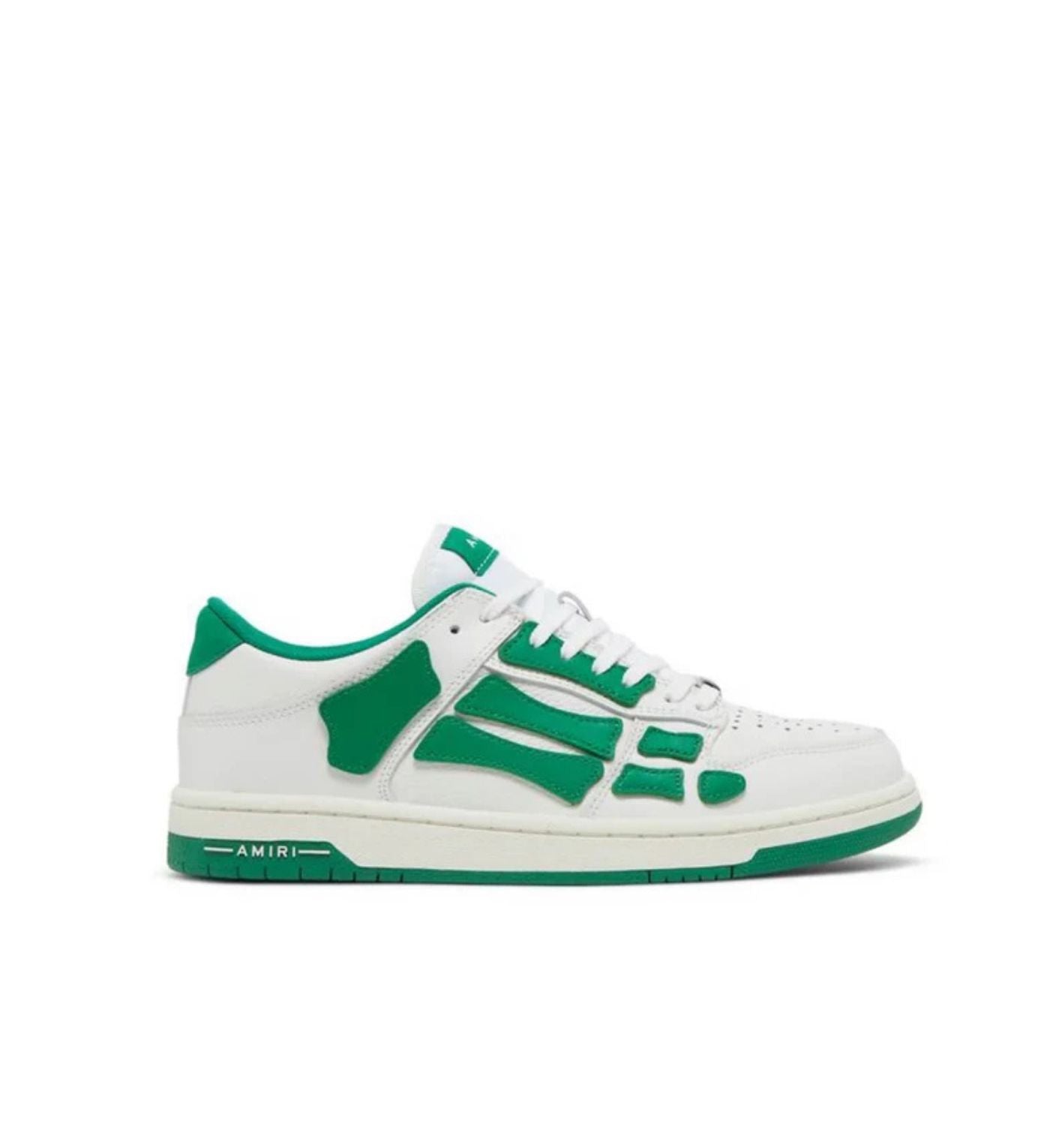 Amiri Skel Top Low 'White Green'