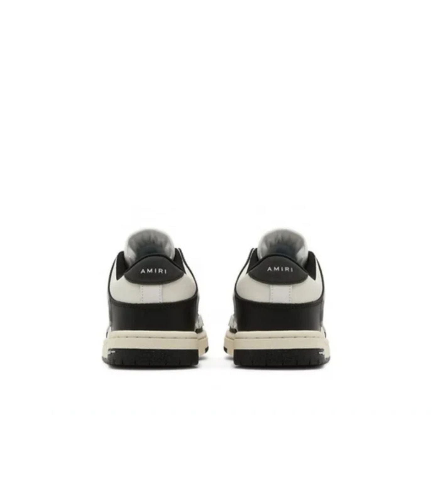 Amiri Skel Top Low 'Black White'