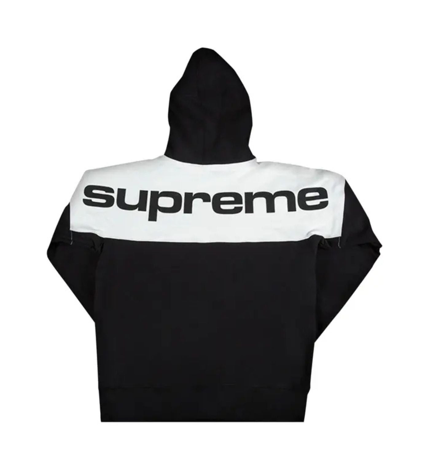 Supreme Blocked Hooded Sweatshirt 'Black'