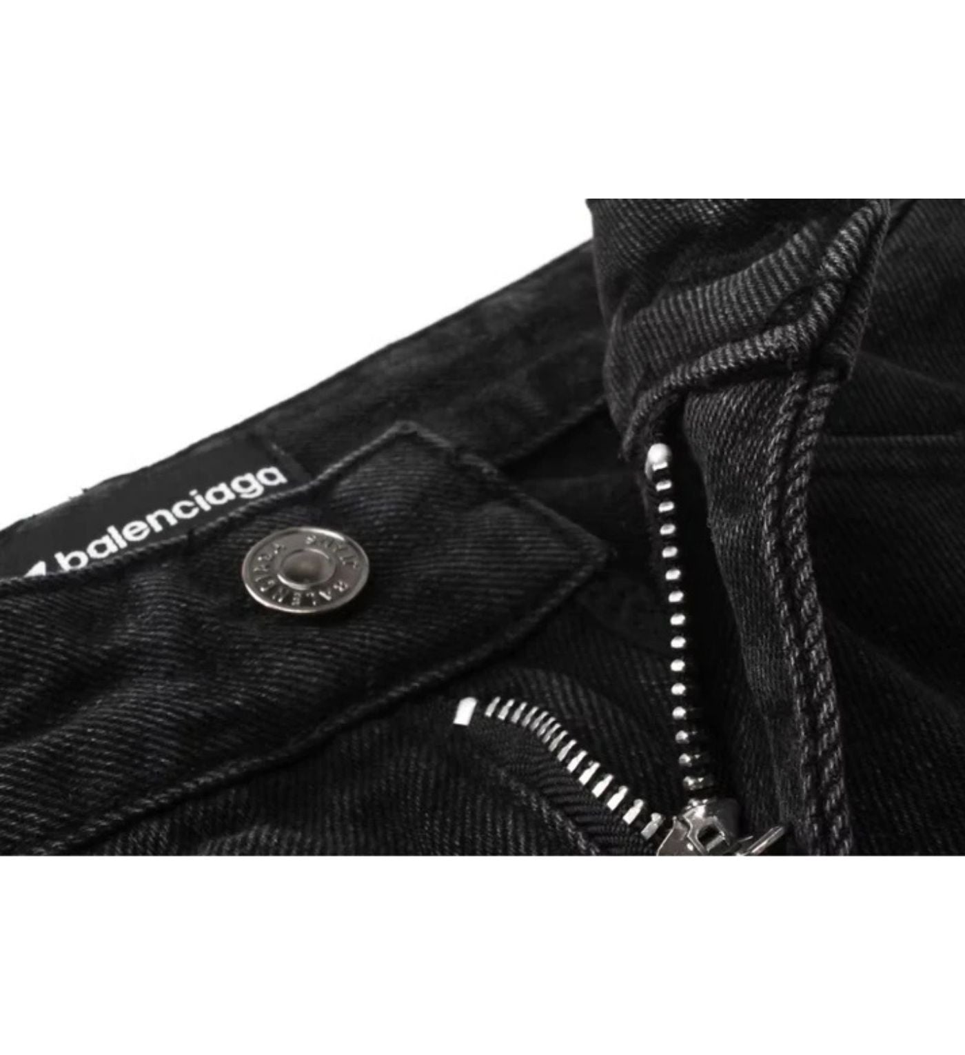 Balenciaga pants jeans black X Adidas
