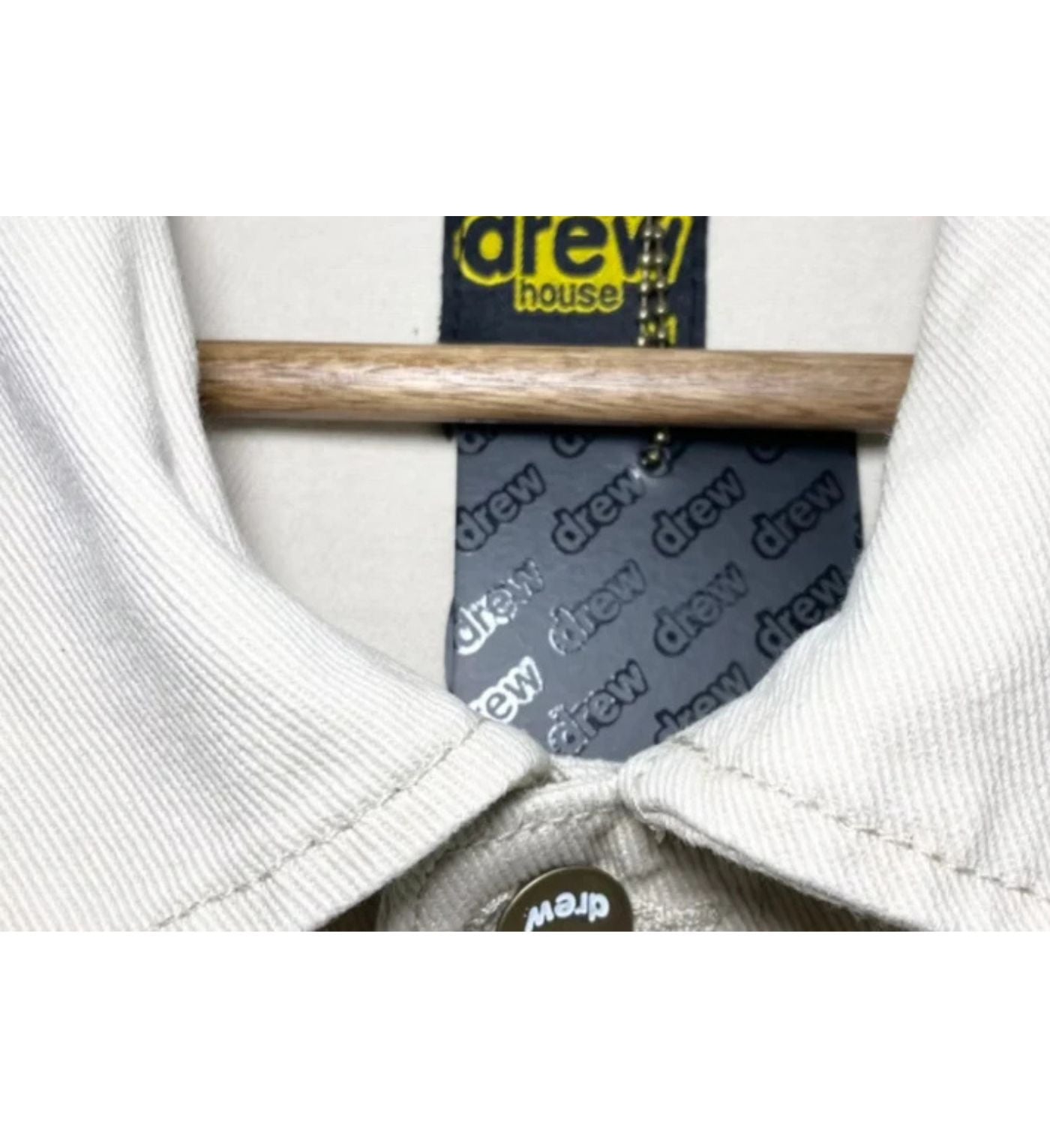 Drew house jacket Caki logo