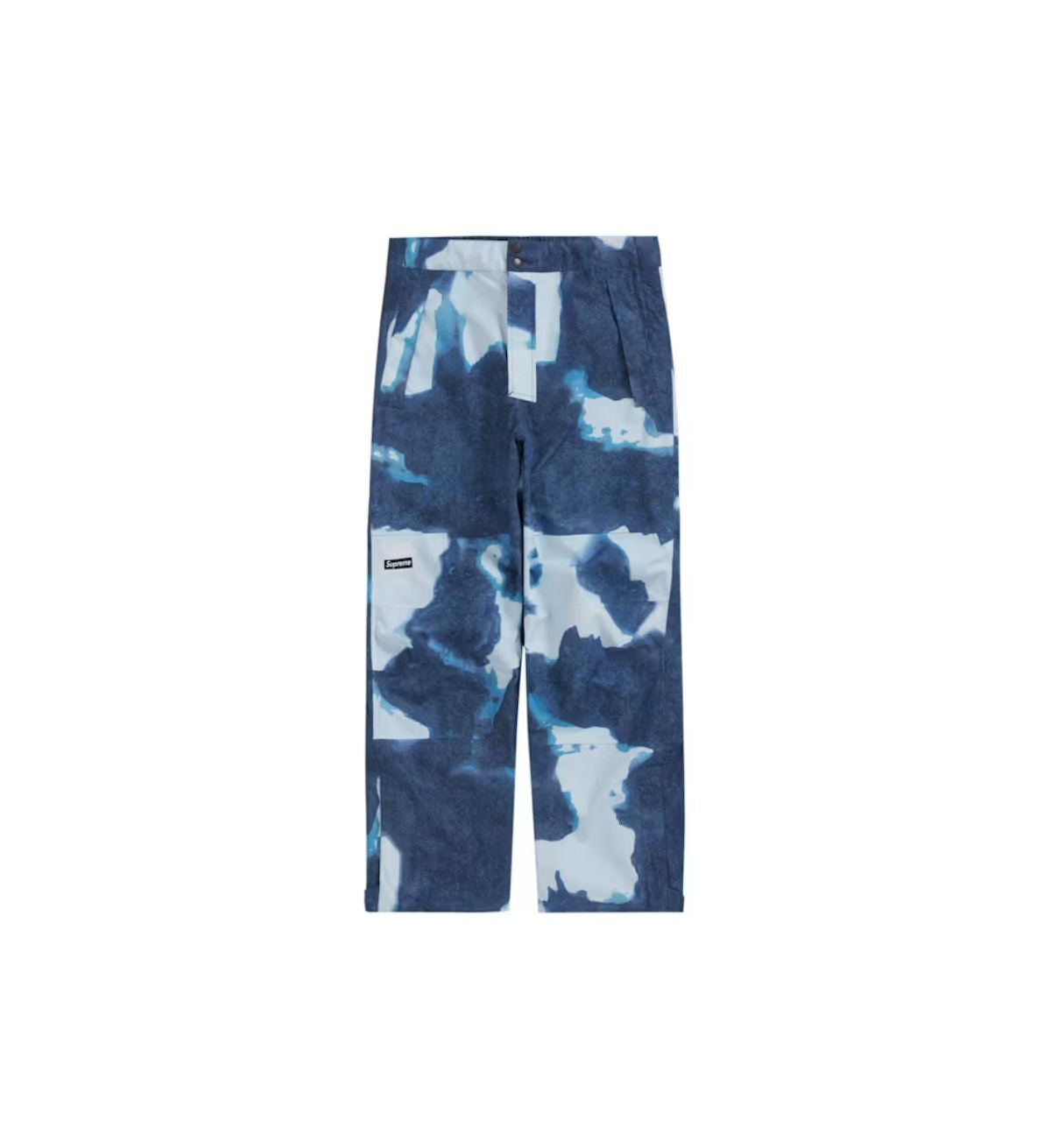 Supreme The North Face Indigo Bleached Denim Print Mountain Pants