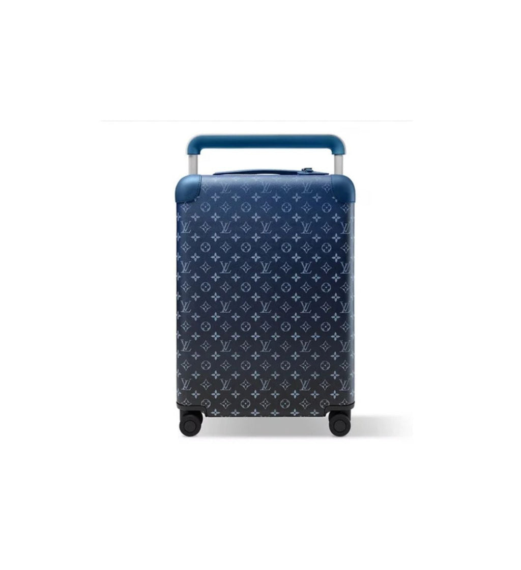 Louis Vuitton bag travel blue logo