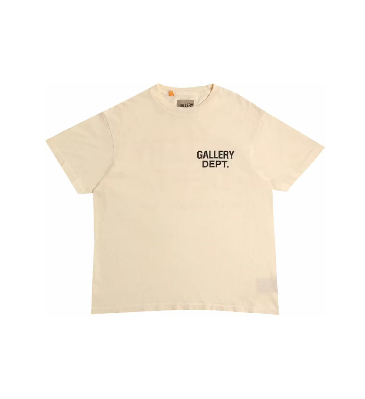 Gallery Dept. Souvenir T-shirt in cream/orange