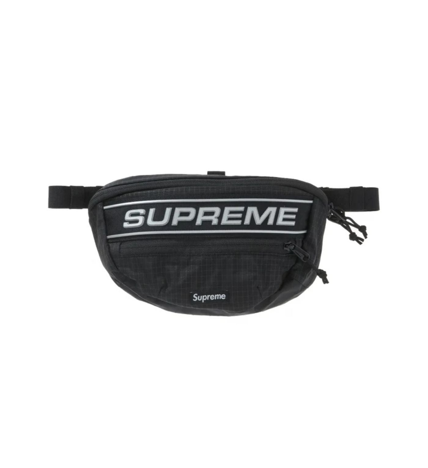Supreme Logo Waist Bag Black