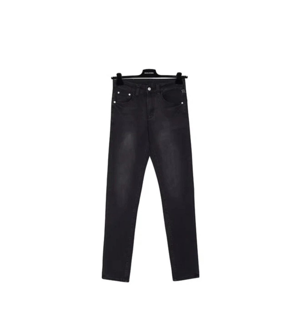 Balenciaga pants slim black logo