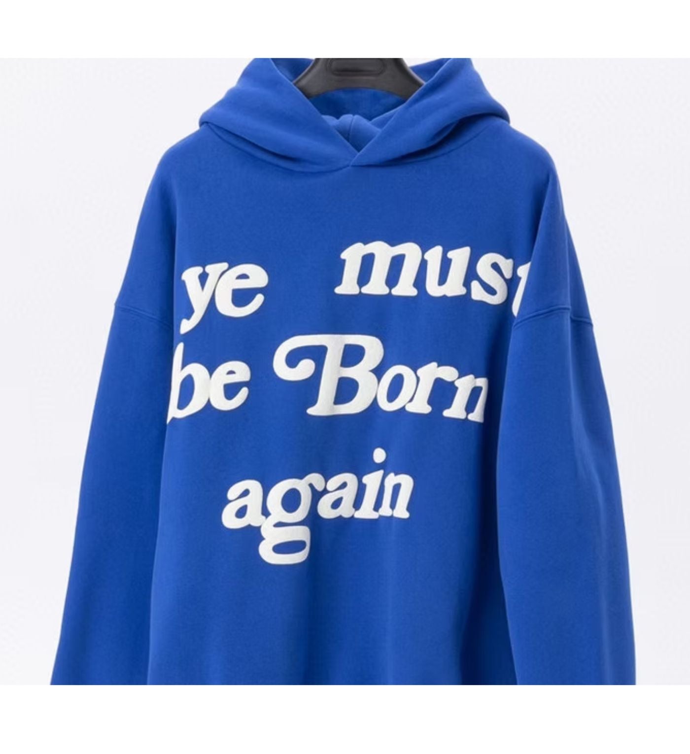 Yezzy hoodie blue logo