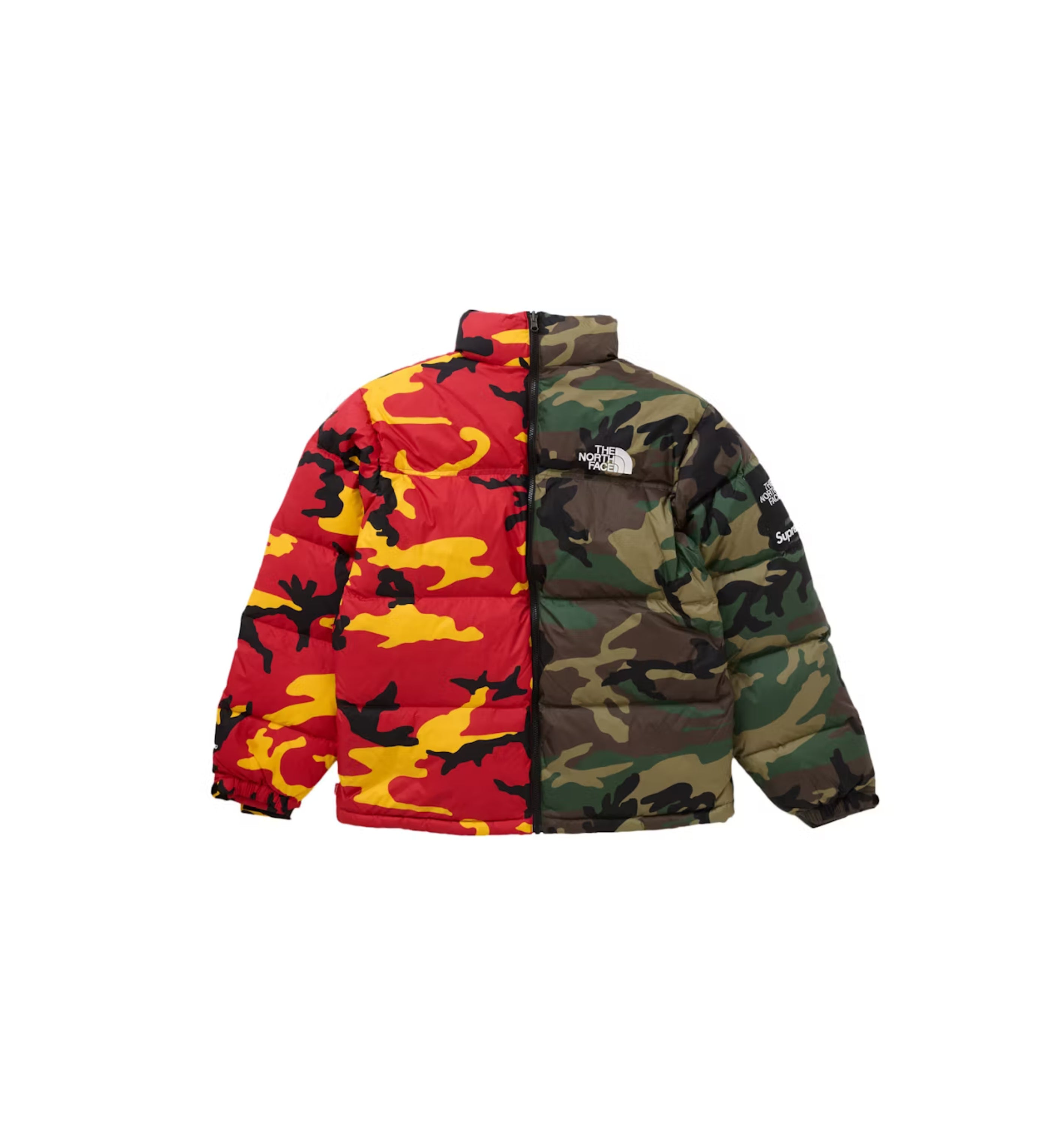 Supreme The North Face Split Nuptse Jacket