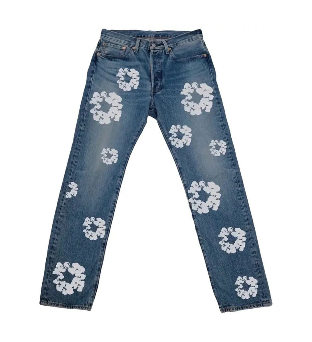2021 Levi's × Denim Tears The Cotton Wreath Jean 'Vintage Wash'