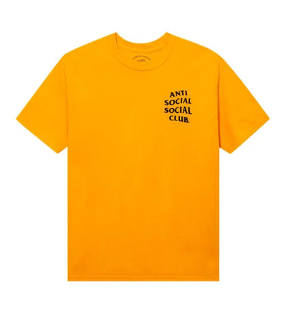 Anti Social Social Club Mind Games Tee 'Gold'