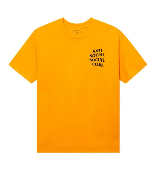 Anti Social Social Club Mind Games Tee 'Gold'
