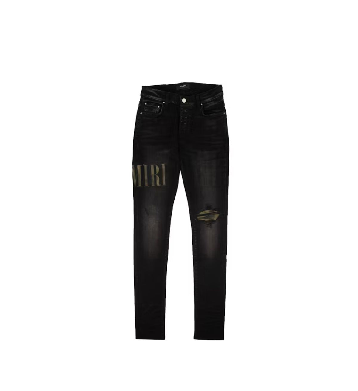 AMIRI Core Applique Denim Skinny Jeans Black