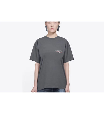 Balenciaga T-Shirt gray logo