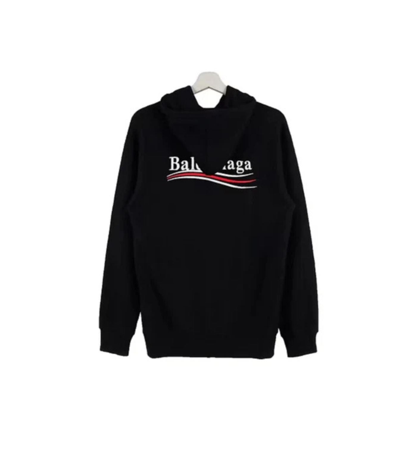 Balenciaga hoodie black logo winter