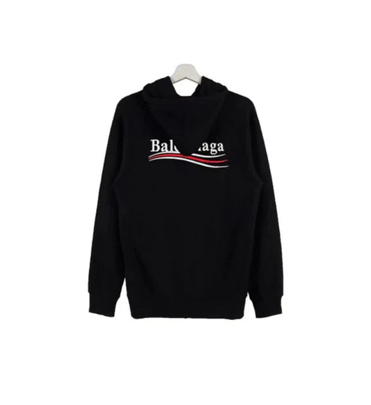 Balenciaga hoodie black logo winter