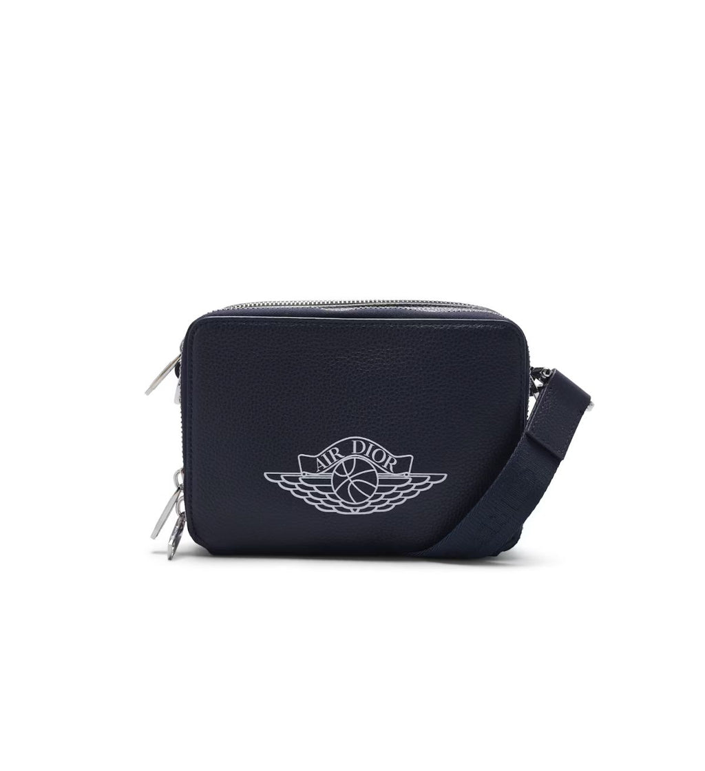 Dior x Jordan Wings Messenger Bag Navy