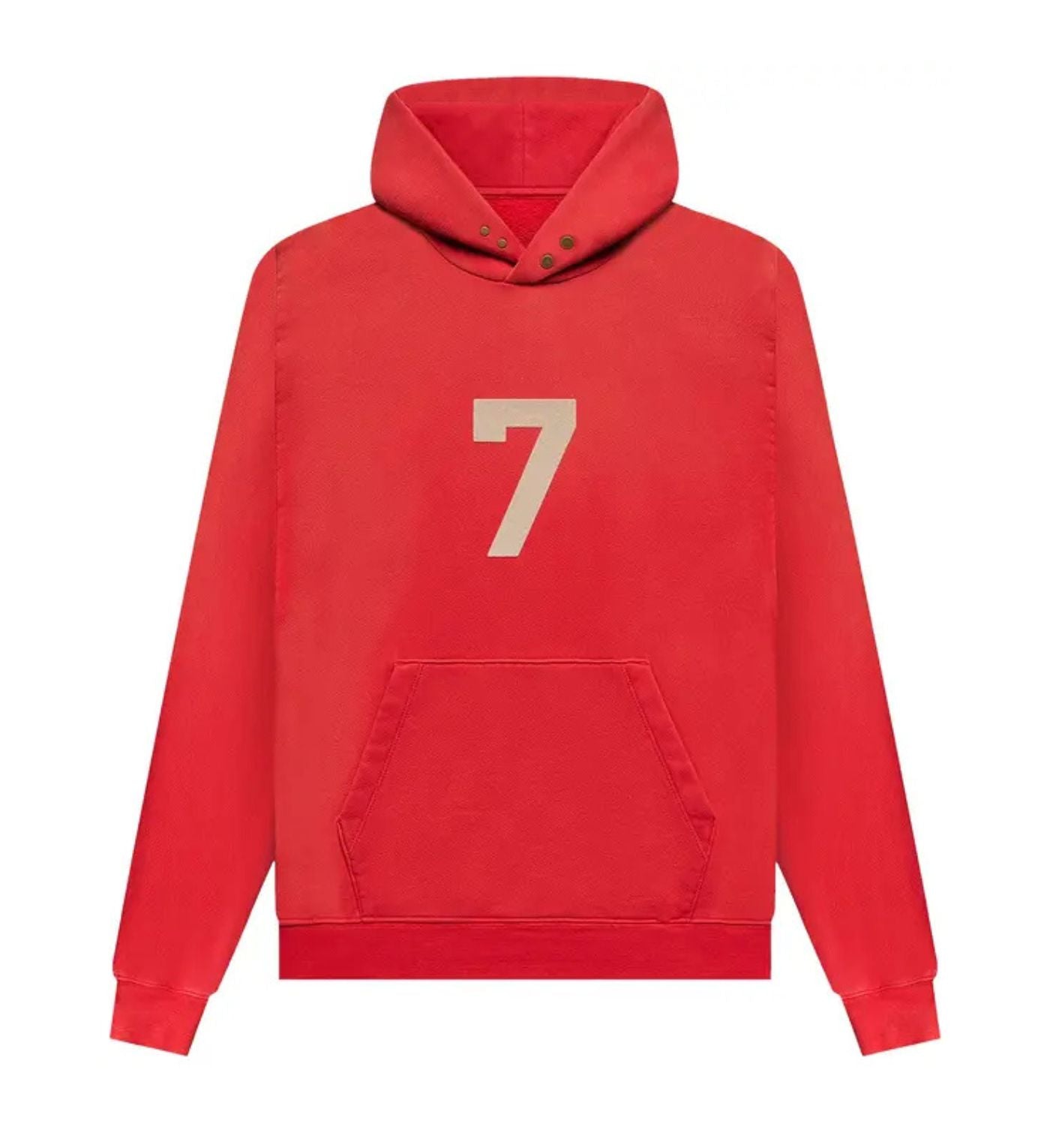 Fear of God Seventh Collection 7 Hoodie Vintage Red