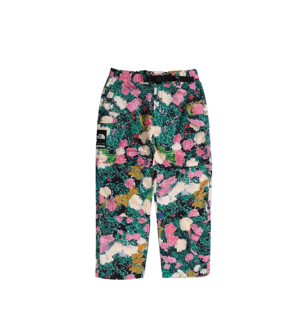 Supreme The North Face Trekking Pants with Belt Flowers