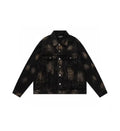 Balenciaga jacket black brown logo