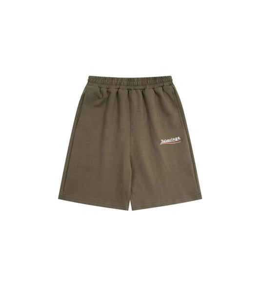Balenciaga short Caki logo