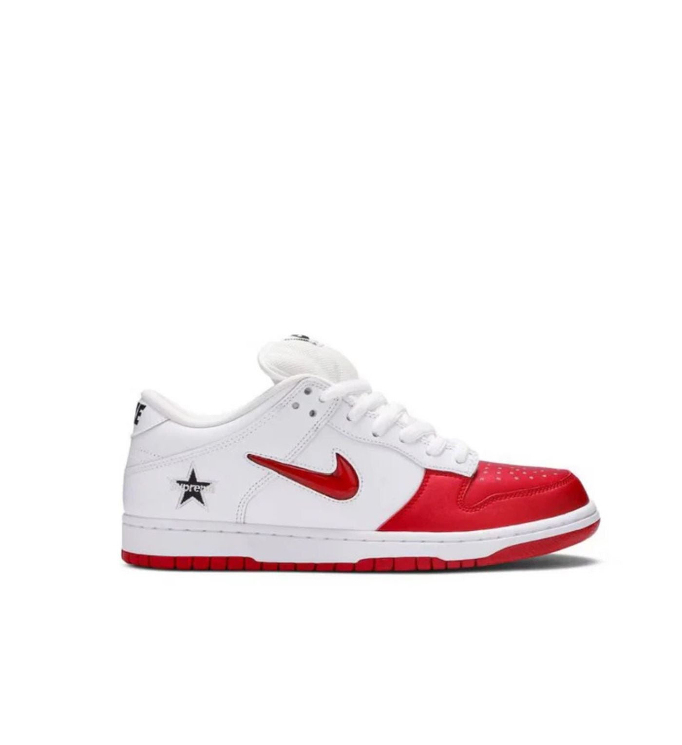Supreme x Dunk SB Low 'Varsity Red'