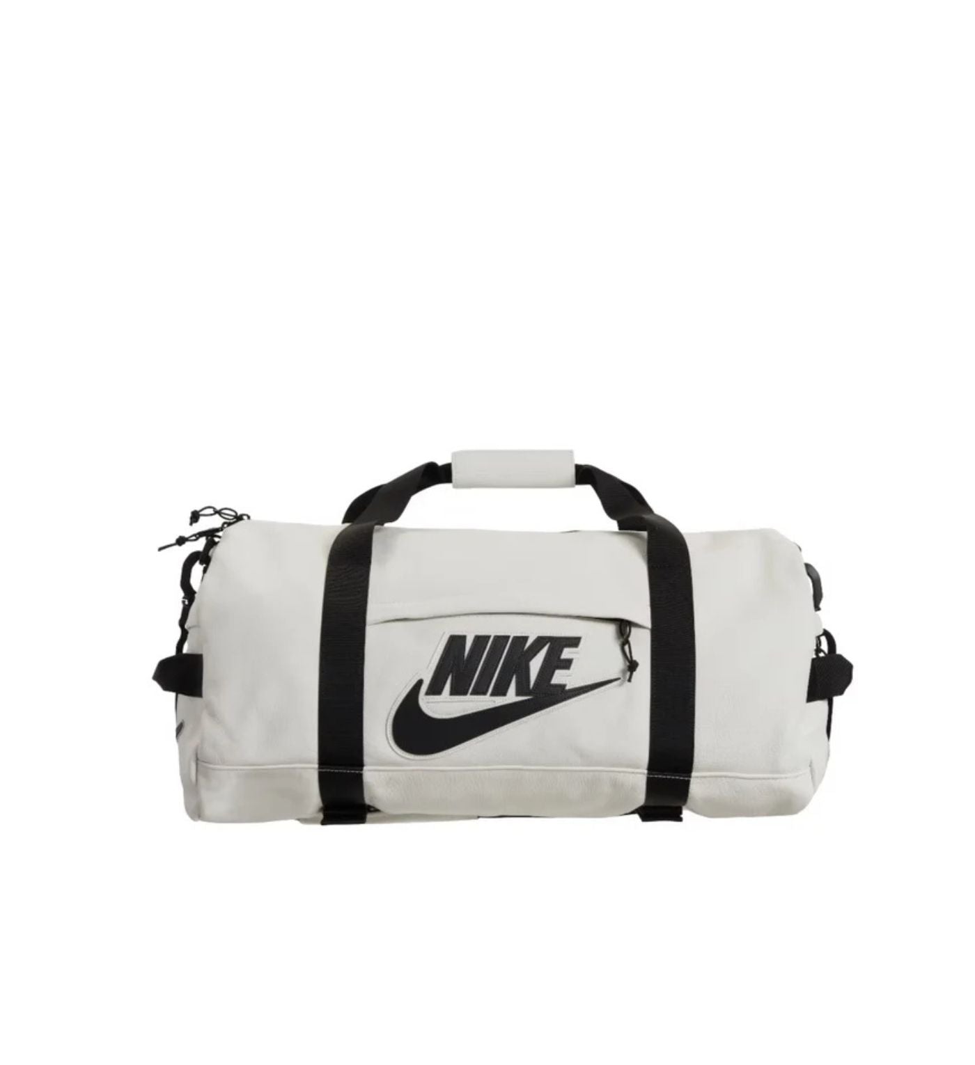 Supreme Nike Leather Duffle Bag White