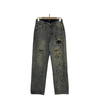 Balenciaga pants logo graffiti