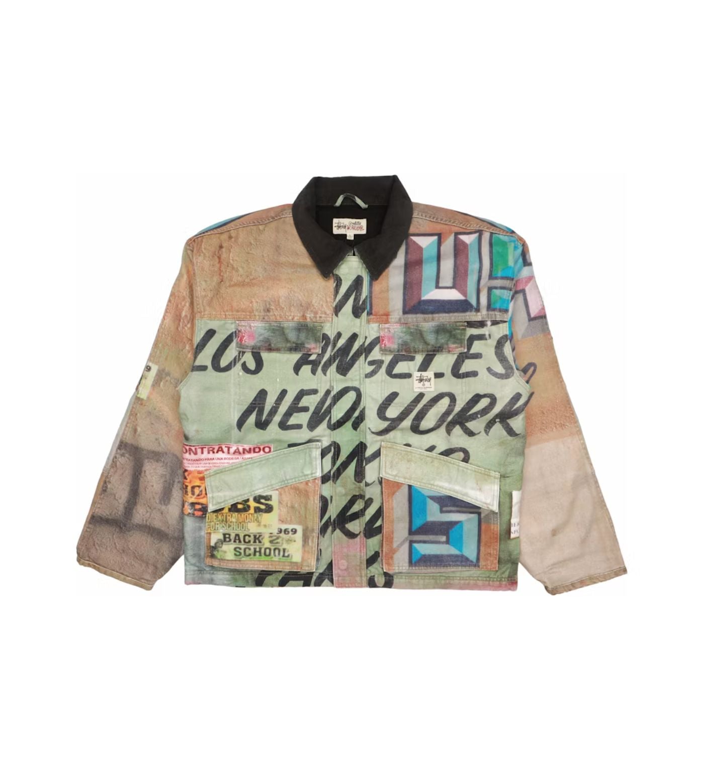 Stussy Alfonso Canvas Shop Jacket