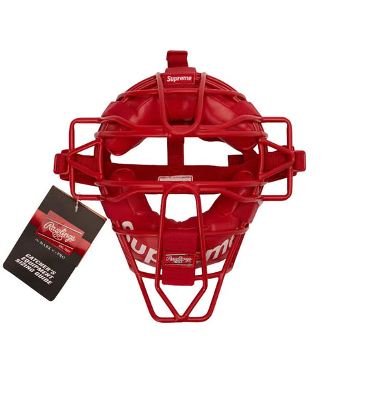 Supreme Rawlings Catcher's Mask Red