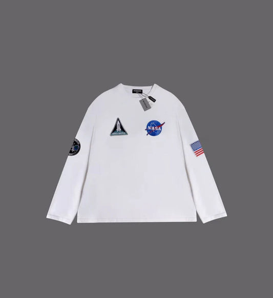 Balenciaga X Nasa crewknew Withe
