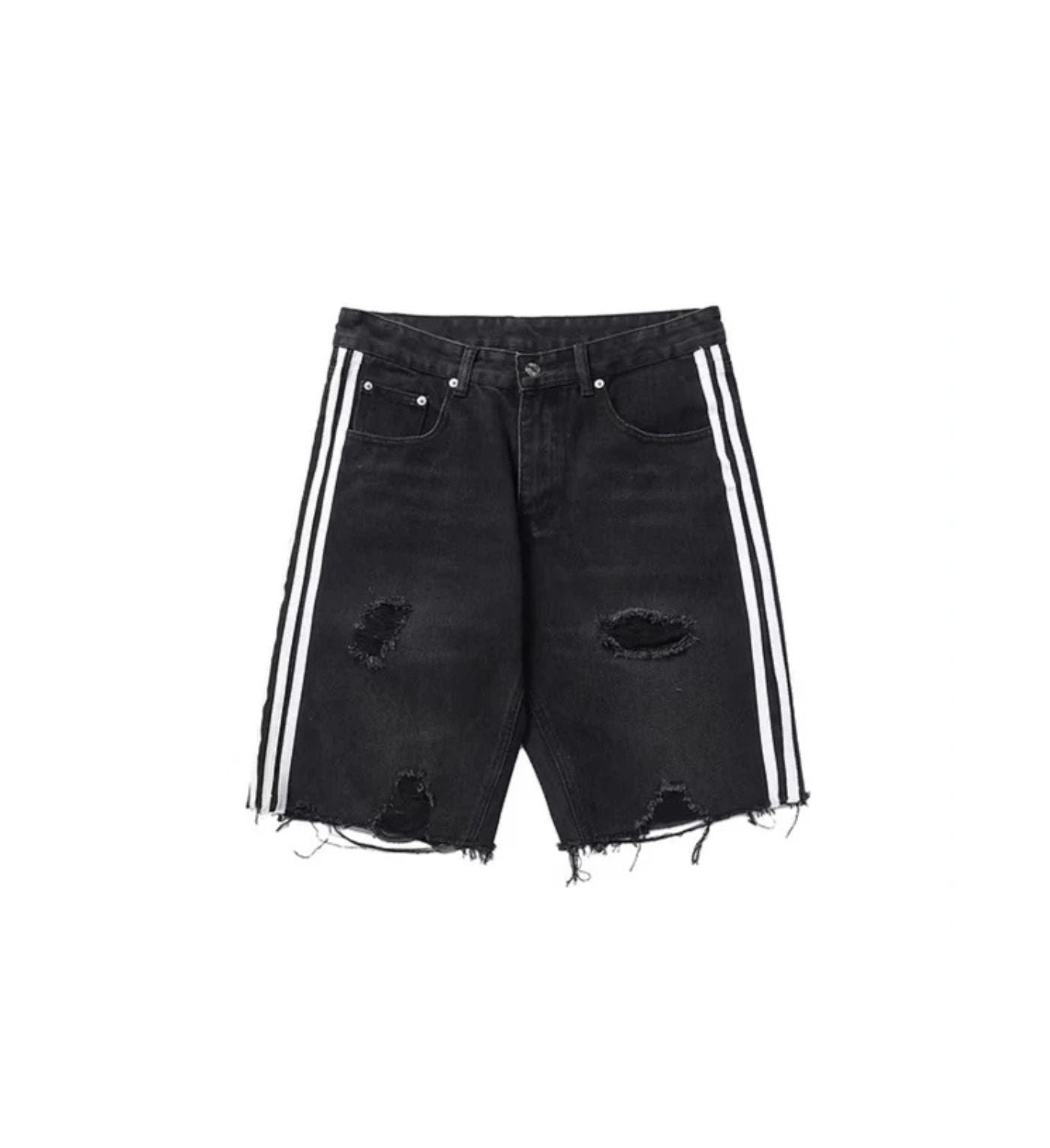 Balenciaga short jeans X Adidas