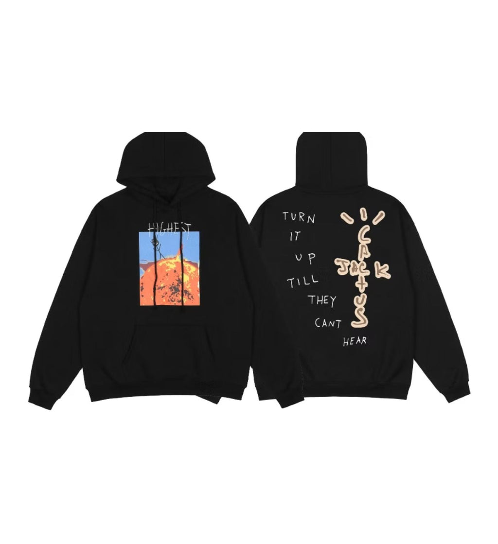 Cactus jack Travis Scott hoodie black