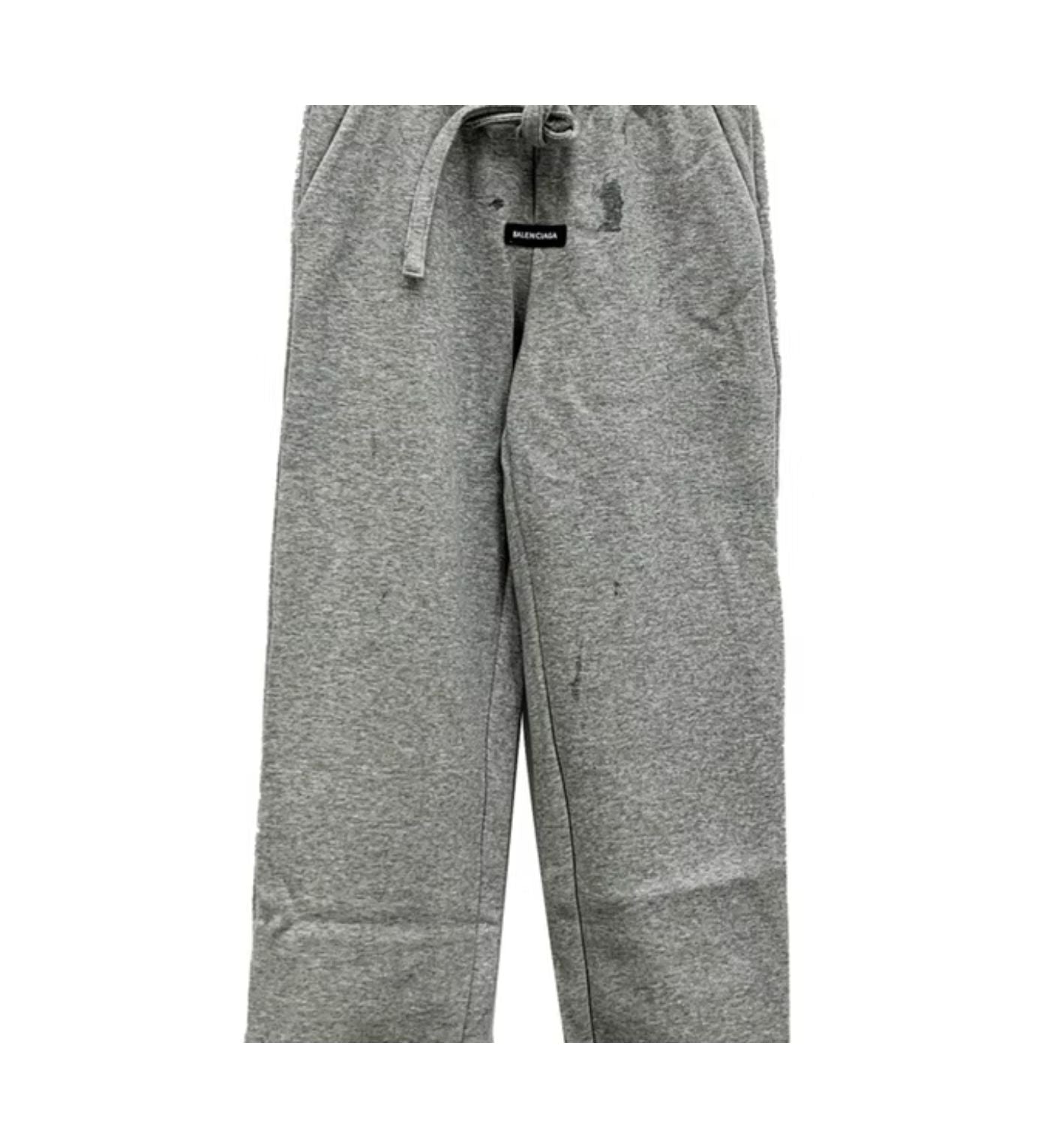 Balenciaga pants basic grey logo