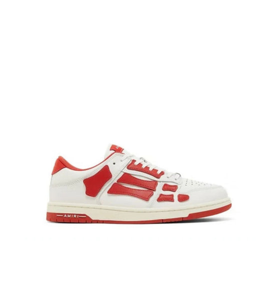 Amiri Skel Top Low 'White Red'