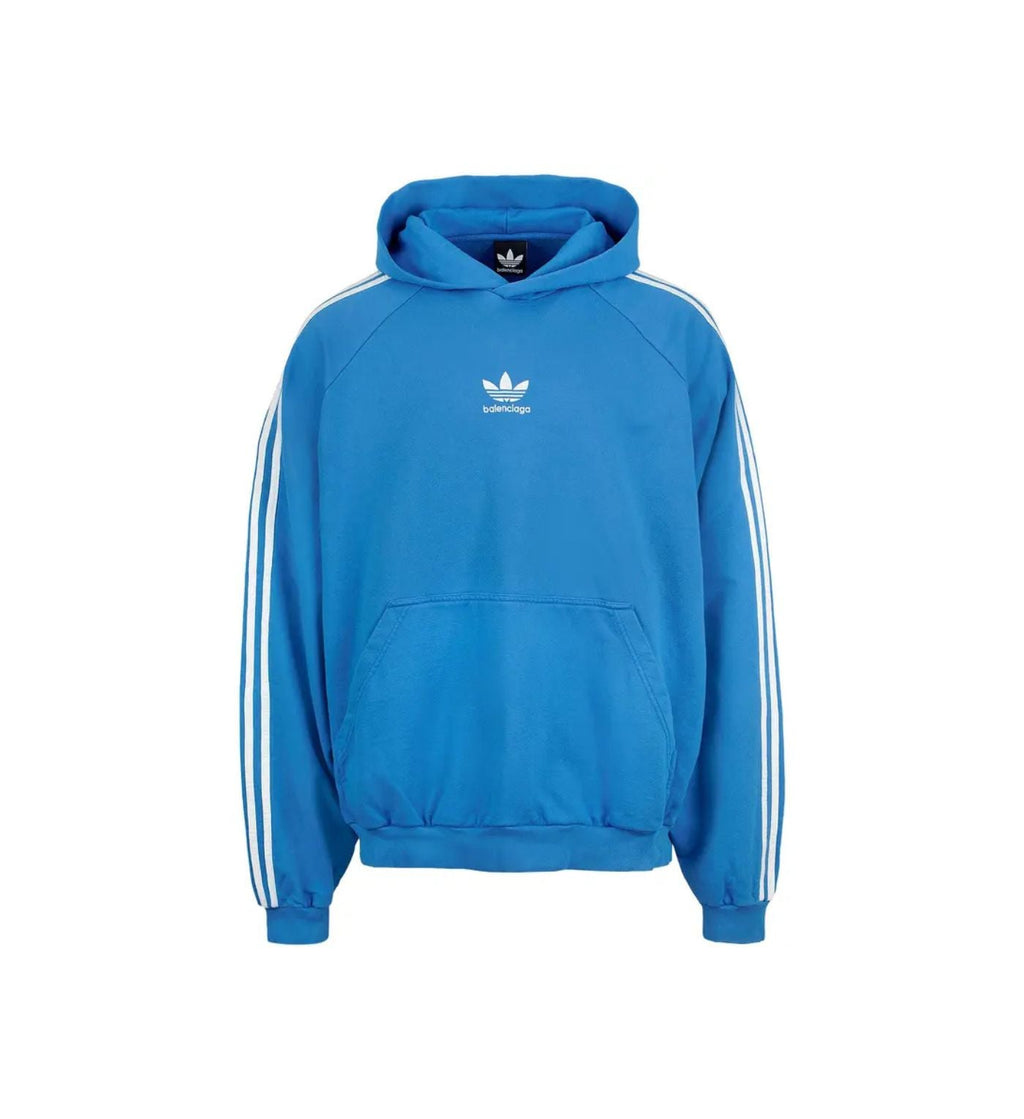 Balenciaga hoodie blue X Adidas