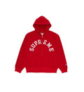 Supreme Champion Zip Up Hooded Sweatshirt Red