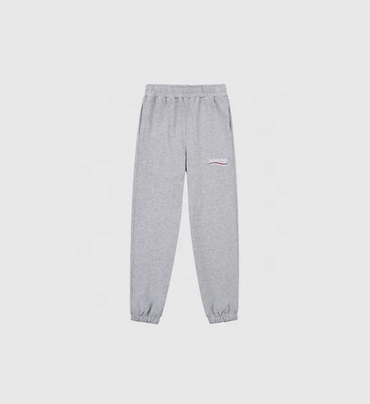 Balenciaga pants cotton gray logo