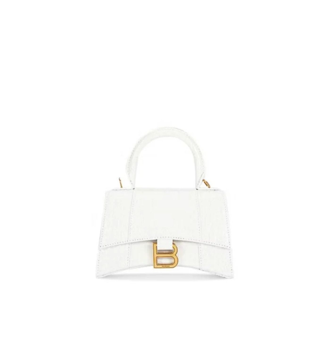 Balenciaga Hourglass XS Top Handle Bag 'White'