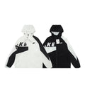 Nike jacket winter black and Withe logo