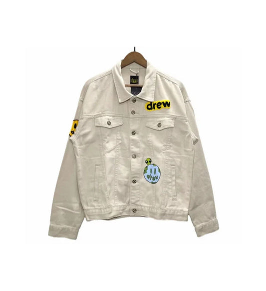 Drew house jacket Caki logo