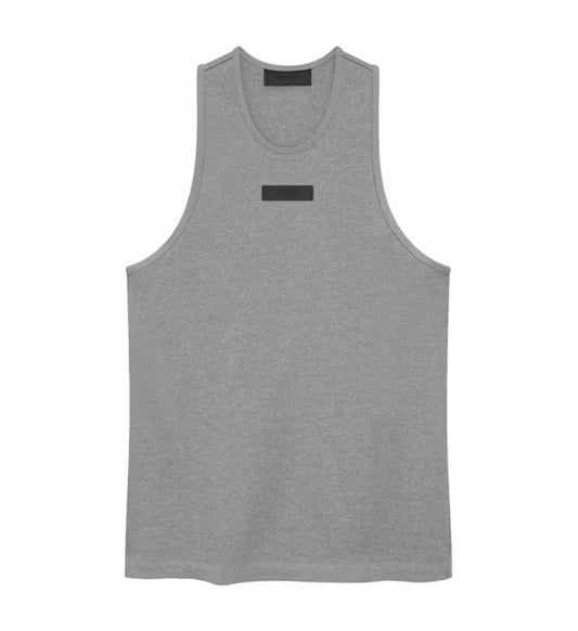 Fear of God Essentials Tank Top 'Dark Heather Oatmeal'