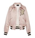 Fear of God Satin Baseball Coach Jacket Blush