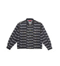 Supreme Jacquard Logos Denim Trucker Jacket