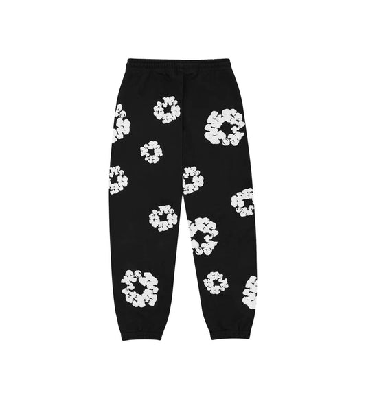 Denim Tears The Cotton Wreath Sweatpants 'Black'