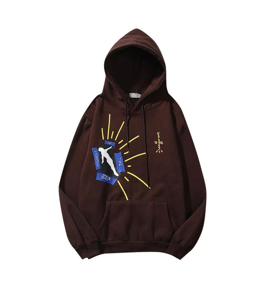 Travis Scott Highest In The Room Not For Decoding Hoodie Brown