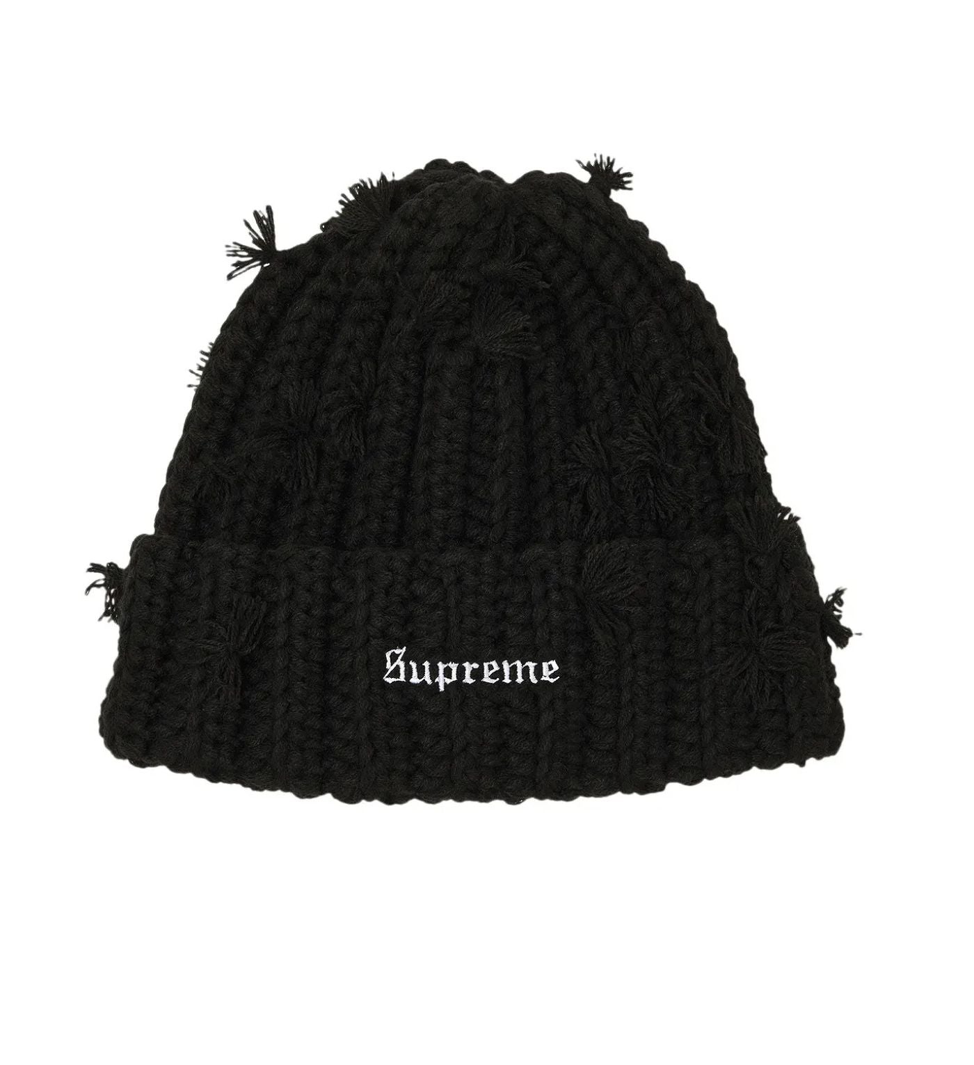 Supreme Hand Tied Beanie 'Black'