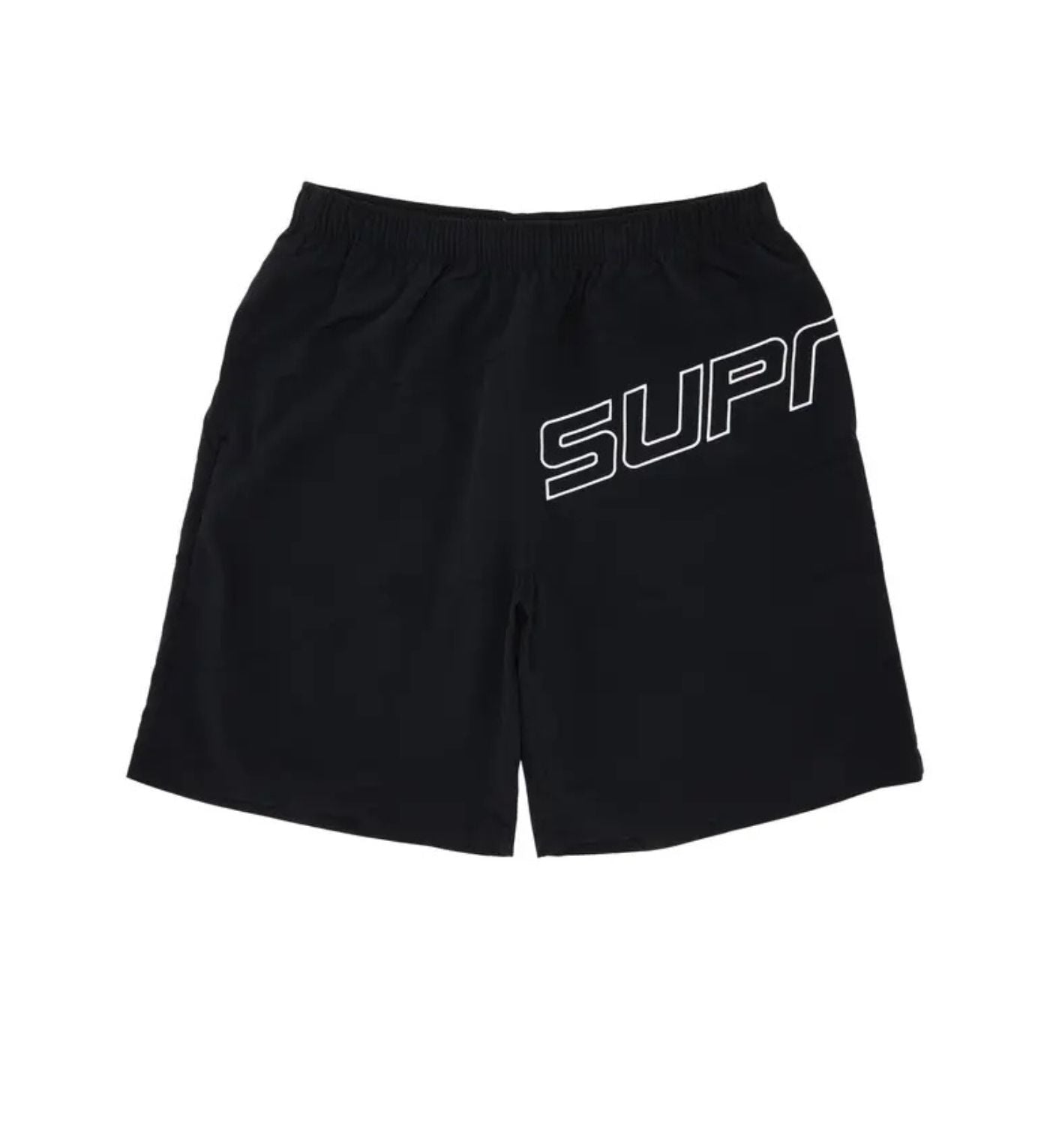 Supreme Curve Nylon Short 'Black'