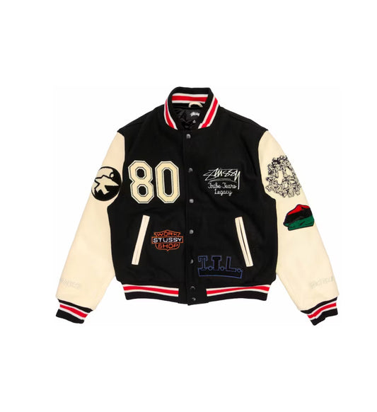 Stussy x Denim Tears X Our Legacy TTL Varsity Jacket