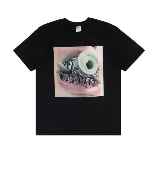 Supreme Braces Tee 'Black'